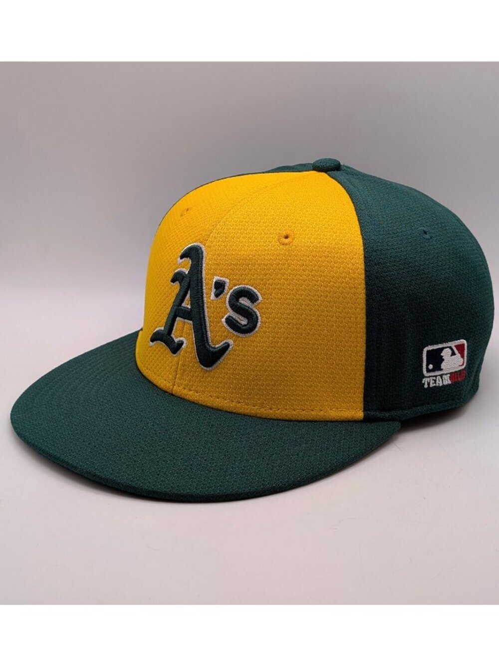 Oakland A’s Athletics TEAM MLB Adjustable Strap Baseball Cap Hat Green Yellow